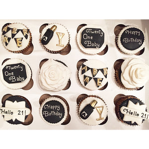 21 Birthday Cupcakes