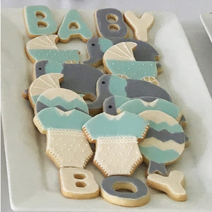 Baby Shower Elephant Cookies