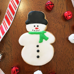 Christmas Snowman Cookies