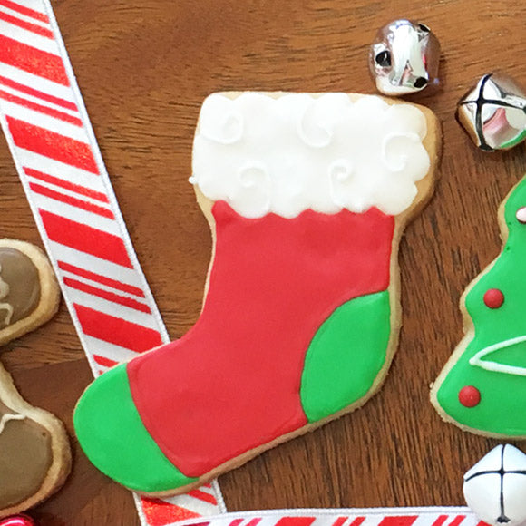 Christmas Stocking Cookies