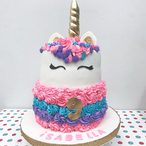 Unicorn Cake 2 Tier